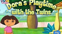 Nick Jr | Dora the Explorer | Dora's Playtime with the Twins | Full Game!