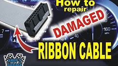 How To Repair Damaged Ribbon Cable (Andy’s Garage: Episode - 21)