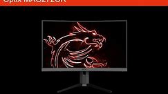 How to install MSI monitor drivers (MAG272CR)