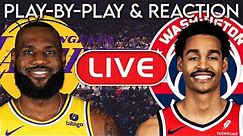 Los Angeles Lakers vs Washington Wizards LIVE Play-By-Play & Reaction