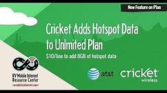 Cricket Wireless Adds Mobile Hotspot Option to Unlimited Smartphone Plans