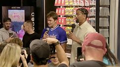 Brady at Topps event at MLB Store