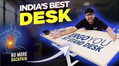 🇮🇳 India's Ultimate Work From Home & Student Desk! 📚 ErgoYou Sit-Stand Desk | Goodbye Back Pain! 💻