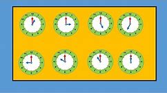 Telling Time | Lets Learn How To Read A Clock? | A Tutorial For Kids | Easy Learning | Kids Cloud.
