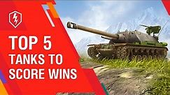WoT Blitz. Top 5 Tier X Tanks for Winning