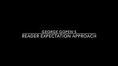 Gopen: Reader Expectation Approach to the English Language