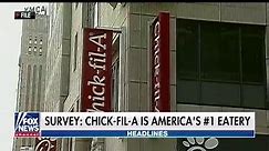 Chick-fil-A named America's favorite fast-food chain