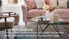 How To Make A Small Living Room Look Bigger | Ideal Home