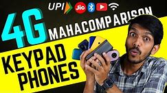 Best 4G Feature Phone in India - Keypad Phone Ka Maha Comparison!!! 🔥🔥🔥