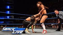 Nikki Bella & Naomi vs. Natalya & Carmella: SmackDown LIVE, Sept. 27, 2016