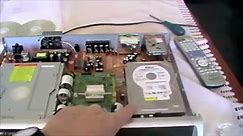 Panasonic DMR-EH55 dvd recorder, how to replace the hard drive
