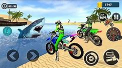 Motocross beach Bike Exteme Stunt 3d Driving #12 - Motorbike Racing Best Bike Game Android Gameplay