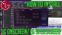 How To Install LG Onscreen / LG Split Screen On Any LG Monitor (Costco)