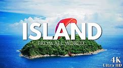 ISLAND 4K 60 FPS Ultra HD Drone Video 📸 | Relaxing Video