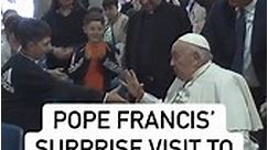 🎥HIGHLIGHTS | Pope Francis surprised 200 children today by leaving the Vatican and inaugurating the "School of Prayer" at Saint John Mary Vianney parish in Rome. The children were preparing for their First Holy Communion. | EWTN Vatican