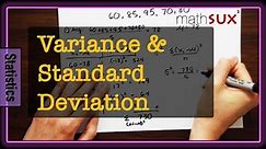 Sample Variance and Standard Deviation Formula Explained!