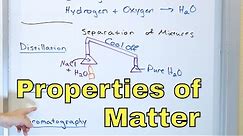 What is Chemical & Physical Change in Chemistry? - Intensive & Extensive Properties - [1-1-4]