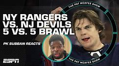 'This is great for the game' 🗣️ - PK Subban on Rangers-Devils brawl & rivalry | The Pat McAfee Show