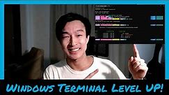 Windows Terminal Level Up! Oh My Posh, Nerd Fonts, and IntelliSense