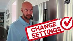 How to Change Flexzone Setting on the Samsung 4-Door Flex Refrigerator