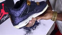 HOW TO CUSTOMIZE SHOES WITH GLITTER CORRECTLY DIY
