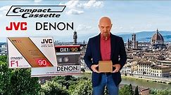 Denon JVC compact audio cassette collection