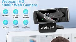 Webcam for PC/ Laptop, HD1080p Webcam with Microphone.