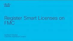 Register Smart Licenses on FMC