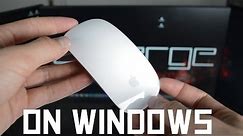 How to use the Apple Magic Mouse with a Windows XP/Vista/7/8/8.1 PC