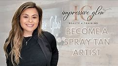 Learn How To Spray Tan | Spray Tan Training