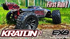 First Run and Impressions of Kraton 6s EXB v2 RTR