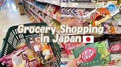 Japanese grocery store 🛒 | Shopping at the grocery store at noon | Living alone