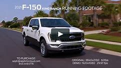 2021 Ford F-150 King Ranch Running Footage