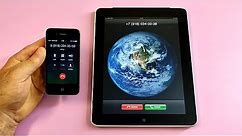 Apple iPhone 4 vs iPad 2010 Incoming Call & Outgoing Call