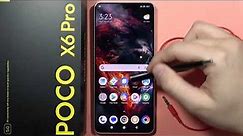 POCO X6 Pro: Connect Wired Jack Headphones #howtodevices