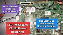 Adapter OK 24 inch LG Led Tv One time Blinking Repairing|LED TV Repairing Course Free|TV Repair Tips