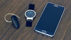 How To Connect Your Bluetooth Headset With An Android Wear Smart Watch And Android Phone. Huawei