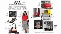 Top 10 Spring Finds for You & Your Home from Midnight Velvet