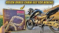 Which Chain Set is Best for your Bike | Brass Chain Set for Apache RTR 160/200 4v