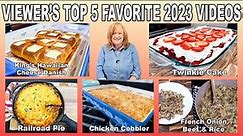 Viewers Top 5 Favorite Videos of 2023 Catherine's Plates