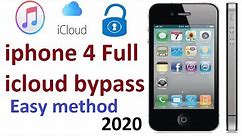 iPhone 4 iCloud bypass Full Activation ISO version 7.1.2 2020 with ssh ramdisk tool