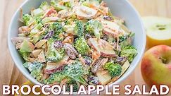 Salads: Broccoli Salad with Apples and Pecans - Natasha's Kitchen
