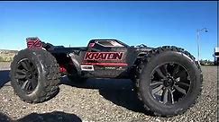 NEW ARRMA Kraton 6s EXB RTR First Tuning and Breakage