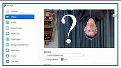 How to Fix Upside-Down (or Sideways) Video in Zoom