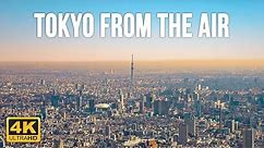 Tokyo Helicopter Tour - Aerial Views of Japan [4K]
