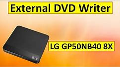 LG DVD Writer: Simple Setup, Reliable Performance