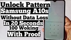 🔴 Live Proof | Unlock Samsung A10s Pattern Lock | Unlock Android Phone Without Data Loss