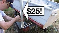 Boat Trailer Guides - Easy Cheap DIY Homemade Guides!