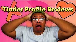 I Reviewed My VIEWERS Tinder Profiles...