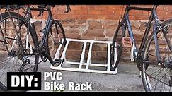 DIY PVC Bike Rack